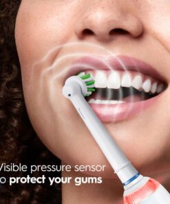 Oral-B Pro 5000 Smartseries Power Rechargeable Electric Toothbrush with Bluetooth Connectivity, White Edition 1 Count (Pack of 1) 33 61gZIXLz1AL