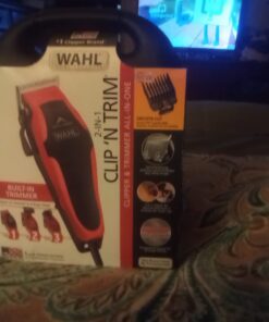 Wahl USA Clip ‘N Trim 2 In 1 Corded Hair Clipper with Pop Up Trimmer Kit, Perfect for Home Haircuts and Touching Up Around Necklines and Sideburns – Model 79900-1501P 61 61gZMAyrKfL