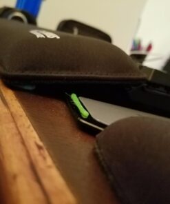 Glorious Gaming Wrist Pad/Rest - Full Standard Size - Black - Mechanical Keyboards, Stitched Edges, Ergonomic | 17.5x4 inches | 25mm/1in Thick (GWR-100) Full Size (Standard) 57 61gZezEOaL