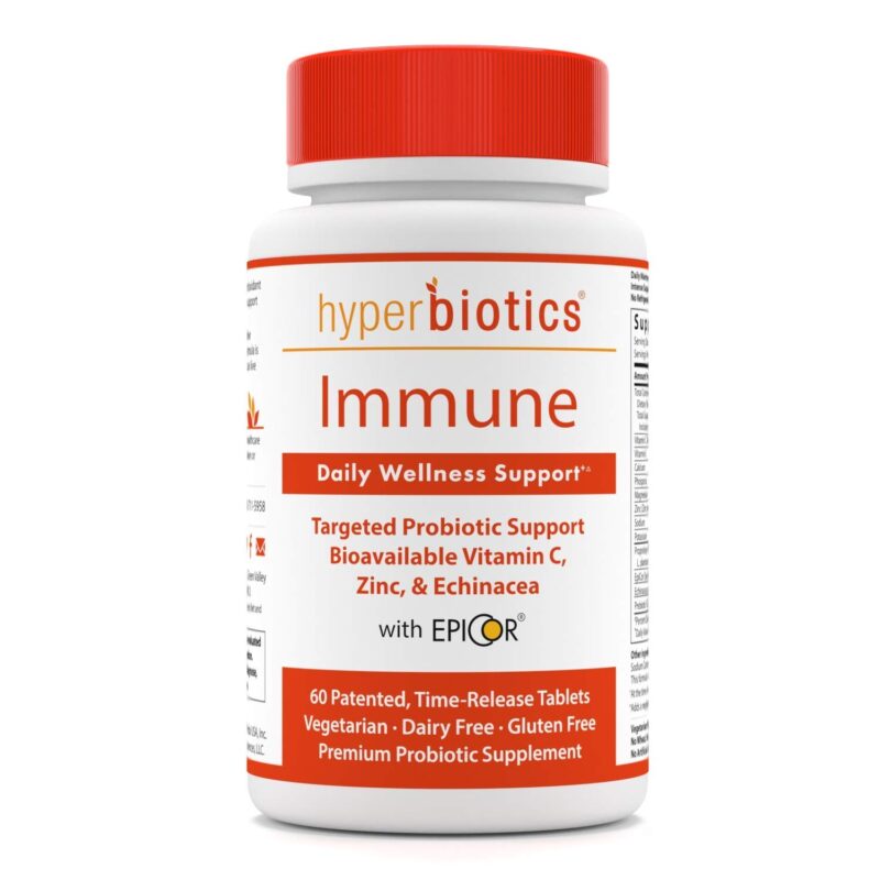 Catalog 2 Hyperbiotics Pro Gut Integrity, Immune Probiotics | Vegan Time Release Capsules | Probiotics for Women and Men | Vitamin C, Echinacea, Zinc | Digestive & Gut Health | 60 Count