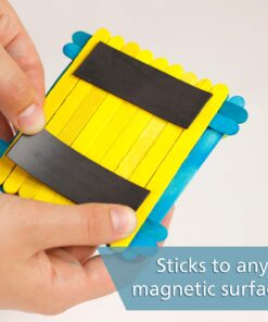 Hygloss Products, Inc. Magnetic Tape, Self- Adhesive, 1/2-Inch x 300-Inch Length: 300-Inch Width: 1/2-Inch 12 61gcRmYM6ML