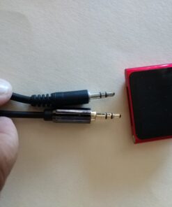 FosPower Audio Cable (25 FT), Stereo Audio 3.5mm Auxiliary Short Cord Male to Male Aux Cable for Car, Apple iPhone, iPod, iPad, Samsung Galaxy, HTC, LG, Google Pixel, Tablet & More 25 Feet 23 61gcpjHuOEL