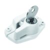 Prime-Line F 2646 Keyed Child-Proof Sash Lock, 2 In. Hole Centers, Diecast Zinc, Painted White, (Single Pack) 27 61ge9NMGKwL