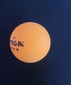 STIGA Tournament-Quality 3-Star Ping Pong Balls – Official Size and 40mm Weight – Ultimate Durability and High-Performance Table Tennis Balls – 6 Pack (Orange) - for Indoor/Outdoor Ping Pong Tables 2021 Style 20 61gf0wh0JL