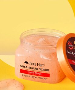 Alternative view of Tree Hut Shea Sugar Scrub Tropical Mango, 18oz, Ultra Hydrating and Exfoliating Scrub for Nourishing Essential Body Care Mango Puree 1.12 Pound (Pack of 1)