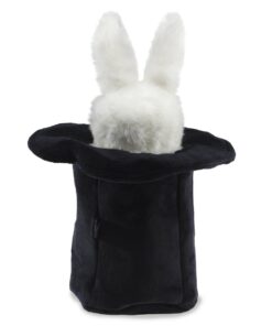 Alternative view of Folkmanis Rabbit In Hat Hand Puppet Black, White, Pink, 1 EA