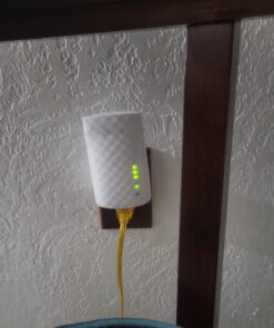 TP-Link WiFi Extender with Ethernet Port, Dual Band 5GHz/2.4GHz , Up to 44% more bandwidth than single band, Covers Up to 1200 Sq.ft and 30 Devices, signal booster amplifier supports OneMesh(RE220) 47 61ggl6I2amL