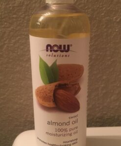 Now Foods Almond Oil, 16 Fl Oz (Pack of 2) 16 Fl Oz (Pack of 2) 9 61gj763iLmL