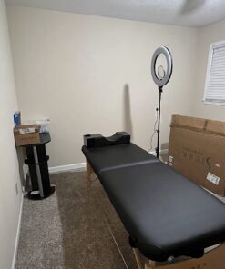 SIERRA COMFORT All-Inclusive Portable Massage Table (Black), SC-901, 27.95"D x 72.05"W x 33.07"H 42 61gjJUHdZiL