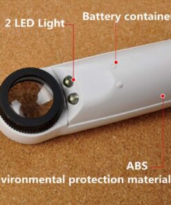 40X Magnifying Magnifier Glass Jeweler Eye Jewelry Loupe Loop 2 LED Light US 19 61gl6ucBZtL