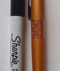PILOT MR Retro Pop Collection Fountain Pen in Gift Box, Orange Barrel with Flower Accent, Fine Point Stainless Steel Nib, Refillable Black Ink (91433) Marigold/Flower Fine Nib 27 61gm fHZ3hL