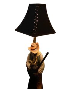 River's Edge 491 Floor Lamp 64"" - Cowboy Floor Lamp - Western 8 61gm5OgIRVL