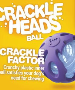 JW Pet Crackle Heads Crackle Ball, Small 21 61gmUHlHtwL