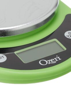 Ozeri Pronto Digital Multifunction Kitchen and Food Scale, Black on Lime 30 61gpbMauB2L