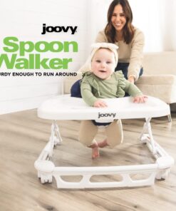 Alternative view of Joovy Spoon Baby Walker & Activity Center Featuring Three Adjustable Heights, Tough Luggage Grade Seat Material, and 30 lb Weight Capacity - JPMA Safety Certified (Red) Red