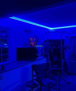 JACKYLED L Shape 4-Pin LED Connectors 10-Pack with 22Pcs Clips 10mm for Strip Lights 41 61gwg3mdnL