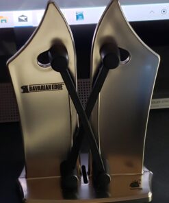 Official As Seen On TV Bavarian Edge Kitchen Knife Sharpener by BulbHead, Sharpens, Hones, & Polishes Serrated, Beveled, Standard Blades 47 61gwkKteNjL