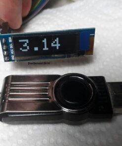 MakerFocus 2pcs I2C OLED Display Module 0.91 Inch I2C SSD1306 OLED Display Module White I2C OLED Screen Driver DC 3.3V~5V for Ar duino 34 61gwzhXPxHL