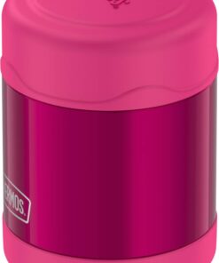 THERMOS FUNTAINER 10 Ounce Stainless Steel Vacuum Insulated Kids Food Jar, Pink 29 61gxpcYWUSL