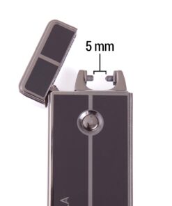 Tesla Coil Lighters™ USB Rechargeable Windproof Arc Lighter (1. Gun Metal) 1. Gun Metal 26 61gy9ebVddL