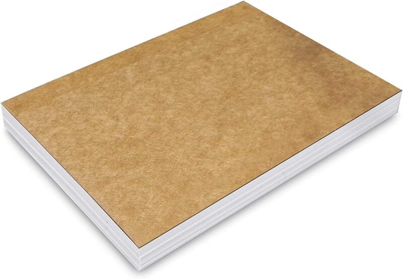Traveler Notebook Refills Insert - A5 Dotted Paper Refills for Refillable Leather Journals - Organic Handmade Dot Grid Bullets Paper by Rustic Town