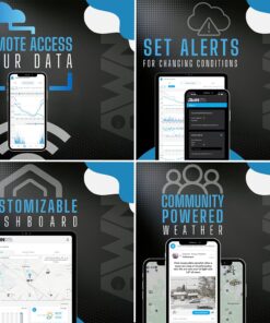 Ambient Weather WS-2902 WiFi Smart Weather Station Base Console + Array 33 61gzIzsAL