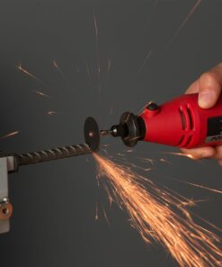 POPULO Power Rotary Tool Kit with Flexible Shaft, 107 PCS, Variable Speed Engraving Tool Kit Grinder Woodworking Corded Rotary Tools Drimmer Set, for Carving Sanding Cutting Polishing, Gift for DIYer 30 61gzNVOXvrL