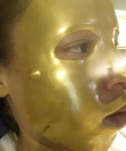 AICHUN BEAUTY 5PCS 24K Gold Gel Collagen Crystal Facial Masks Sheet Patch For Anti Aging Puffiness Anti Wrinkle Moisturizing Deep Tissue Rejuvenation and Hydrates Skin 23 61gzqbJL0zL