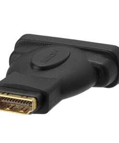 Alternative view of Cmple - DVI-D Female to HDMI Female Adapter, High Speed HDMI Female to DVI Female Coupler, DVI-D (24+1) Female to HDMI Female Adapter, Gold Plated Compatible with HDTV, DVD, Projectors Single HDMI Female-DVI Female