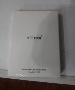 Yootech Wireless Charger,10W Max Fast Wireless Charging Pad Compatible with iPhone 15/15 Plus/15 Pro Max/14/13/SE 2022/12/11/X/8,Samsung Galaxy S22/S21/S20,for AirPods Pro 2(No AC Adapter) Black/Black 35 61h rnJfROL