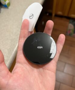 ESR Charger for Magsafe,Wireless Charger Kickstand, Charger for iPhone 15/14/14 Plus/14 Pro/14 Pro Max and iPhone 13/12 Series, with 5ft Removable Cable, Adapter Not Included, Black 1 PACK 62 61h29nnzsgL