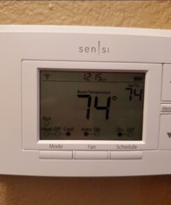 Emerson F61-2663 Wall Plate for Sensi Wi-Fi Programmable Thermostat, White 37 61h2TotELkL