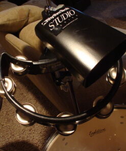 Rhythm Tech RTDKP Drum Kit Pack with Tambourine and Cowbell DKP Percussion Mount Black 17 61h3QAGfzlL