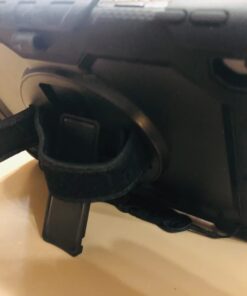 SEYMAC stock iPad 9th/ 8th/ 7th Generation Case 10.2’’, Shockproof with Screen Protector Pencil Holder 360° Rotating Hand Strap &Stand, for 10.2 inch 2021/2020/2019 (Black) Black+Back 51 61h3c4b2veL