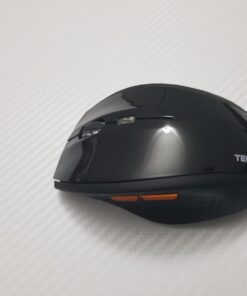 TECKNET Wireless Mouse, 2.4G USB Computer Mouse with 6-Level Adjustable 3200 DPI, 30 Months Battery, Ergonomic Grips, 6 Buttons Portable for PC, Chromebook, Mac - Black 53 61h3vr2GlEL
