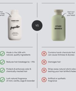 Jupiter Anti Dandruff Shampoo For Women & Men - Physician-Formulated For Flaky, Itchy, Oily, Dry Scalp Treatment - Vegan, Sulfate Free - Color Safe & Paraben Free Anti-Dandruff Shampoo With Zinc 23 61h45AtsjeL 1