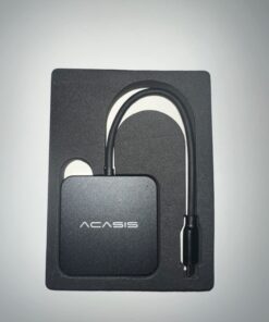 USB C Hub, Multi-Port USB Type-C Hub with 4K HDMI, Power Delivery 100 W | 3 USB 3.0 Port | 1 Type-C 3.0 Port | USB Splitter Adapter for MacBook, Mac Mini, XPS, Laptop and USB C Devices 0.5ft 49 61h5dBri0ZL