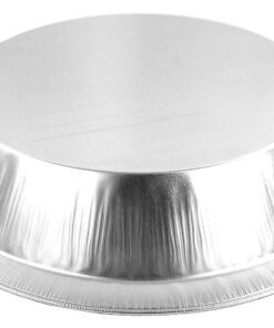 KitchenDance Disposable Smooth-Wall Aluminum Pie Pans Plate Tin - 9" Aluminum Baking Pan for Baking, Storing - Perfect for Home, Restaurants, 50 Count 16 61h9t7baGKL
