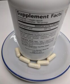 Doctor's Best Alpha-Lipoic Acid 600, Helps Support Glucose Metabolism and Regenerate Antioxidants* Non-GMO, Gluten Free, Vegan, Soy Free, 180 Veggie Caps 20 61hBeCt49LL