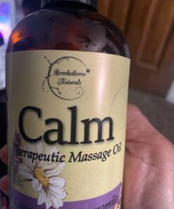 Relax Therapeutic Body Massage Oil - with Best Essential Oils for Sore Muscles & Stiffness – Lavender, Peppermint & Marjoram - All Natural - with Sweet Almond, Grapeseed & Jojoba Oil 8oz 8.5 Fl Oz (Pack of 1) 50 61hC0i4IhlL
