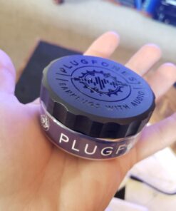 Plugfones Guardian in-Ear Earplug Earbud Hybrid - Noise Reduction in-Ear Headphones(Blue & Yellow) Blue 36 61hE gtOGL