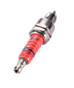 WOOSTAR A7TC Spark Plug 3 Electrode Replacement for 50cc 70cc 90cc 110cc 125cc Scooter Dirt Pocket Bike ATV Moped Quad Pack of 2 13 61hEBcuXpeL
