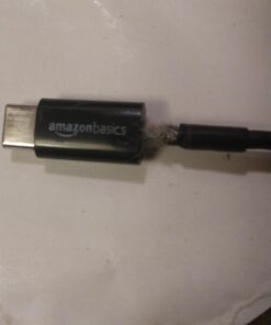 Amazon Basics USB-C to USB-A 2.0 Fast Charger Cable, 480Mbps Speed, USB-IF Certified, for Apple iPhone 15, iPad, Samsung Galaxy, Tablets, Laptops, 6 Foot, Black 6 Feet 1-Pack 36 61hEE4xRL9L