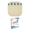 Dynarex DynaDerm Hydrocolloid Dressings, Sterile Moist Bandages Used for All Kinds of Wounds, 4" x 4", X-Thin & Latex-Free, Peel-Down Patches - 1 Box of 10 Dressings 4 X 4 Inch/10 Count 4x4 18 61hELy9Q1xL
