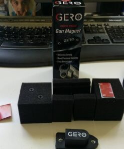 Tactical Quick Draw Gun Magnet Concealed Rifle & Shotgun Magnetic Holder Perfect as a Wall Mount Bed Mount Vehicle Car Gun Holder Mount in a Display Case for Fast Draw with Non-Scratch Coating 1 Pack 47 61hGAsaLzAL