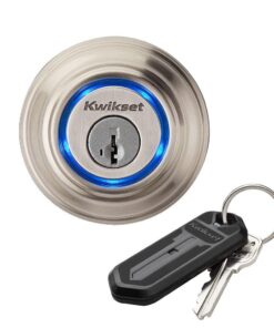 Single Cylinder Deadbolt Finish: Satin Nickel 9 61hIbHxMWiL