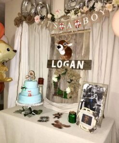 Woodland Creatures - Animal Shaped Decorations DIY Baby Shower or Birthday Party Essentials - Set of 20 37 61hMHiDu4WL