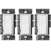 Lutron Diva LED+ Dimmer Switch for Dimmable LED, Halogen and Incandescent Bulbs, 150W/Single-Pole or 3-Way, DVCL-153P-WH-3, White (3-Pack) 3 Pack 49 61hMW2AkkcL