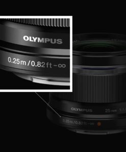 OM SYSTEM OLYMPUS M.Zuiko Digital 14-42mm F3.5-5.6 EZ Black For Micro Four Thirds System Camera, Compact 3x zoom Lens 20 61hNsGTvcBL