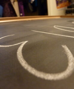 The Board Dudes 17" x 23" Chalk Board with Oak Wood Style Frame 52 61hOX3HlMLL